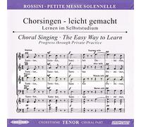 Gioacchino Rossini – Petite Messe Solennelle – CD – Edition Peters
