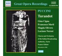 Chorus And Orchestra Of The Italian Broad Turandot (Ghione, Chorus and Oir, (CD)
