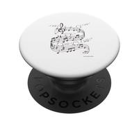 Chorus | Spartiti | musicista | direttore d'orchestra | Hokkaido birds | white snowy mountain fairy | siapeus PopSockets PopGrip Adesivo
