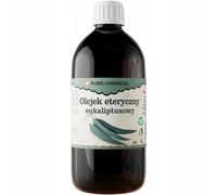 CHOSA Olio Essenziale Di Eucalipto 1L - Olio profumato naturale al 100% per diffusori per aromaterapia - umidificatori - sauna e massaggi - Profumo intenso per ambienti
