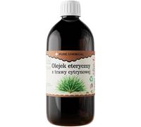 CHOSA Olio Essenziale Di Lemongrass 1L - Olio profumato naturale al 100% per diffusori per aromaterapia - umidificatori - sauna e massaggi - Profumo intenso per ambienti