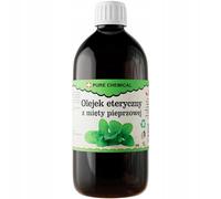 CHOSA Olio Essenziale Di Menta 1L - Olio profumato naturale al 100% per diffusori per aromaterapia - umidificatori - sauna e massaggi - Profumo intenso per ambienti