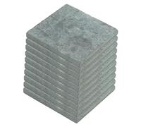 Chosertory 10 Kit per La Costruzione di Modellini di Case in Mattoni di Cemento, Materiali Fai da Te, Base per Modellismo Fai da Te per Hobby, 12x12 Cm