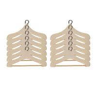 Chosertory 2 Pezzi Manubri Miniatura Casa delle Bambole Accessori Palestra Modelli Alloy Dettagli Casa Bambola Adatti Regali Decorazione Casa, Legna
