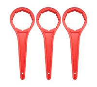 Chosertory 3 Chiavi Apri-tappo per Fusti, Strumento Manuale per La Rimozione di Tappi di Secchi, Chiavi per Tappi di Fusti, Estrattore di per Coperchi di, 18.1 Cm