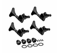 Chosertory 4 Pezzi Meccanica per Chitarra Fluida | Struttura in Metallo Nero, Meccaniche per Chitarra Sigillate, Sigillato, Liuteria, Liutai