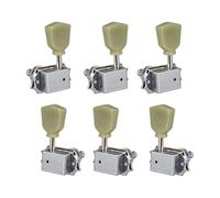 Chosertory 6 Pezzi Meccanica Bloccante per Chitarra in Stile Vintage Fluide Facili da Instre per Liutai, Riparazione di