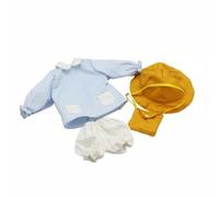 Chosertory Abbigliamento Bjd Bambola Set Coordinato Uniforme Maglia Fondo Cappello Borsetta a Spalla Dettagli Raffinati E Gonna a Pieghe Tessuto Piacevole Adatto, Color to 2