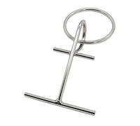 Chosertory Accessori per Bitte di Ormeggio per Barche, Barre a T per Cime a Molla, d'Acqua, Canoe