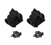 Chosertory Alloggiamento Differenziale in Alluminio Rc Scatola Trasmissione Alloggiamento Ingranaggi Coperchio Cambio Aggiornamento Prestazionale con Materiali, Black