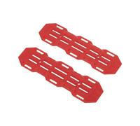 Chosertory Auto RC di Sabbia Tavola 1:10 Veicolo Modificato Fai da Te Simulazione Auto RC da Telecomando Crawler per Permessi di Veicolo, Rosso