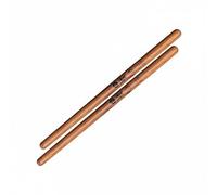 Chosertory Bacchetta per Batteria Bacchette Tamburo Percussione Legno Solido Stecca Cinese Bilanciata Presa Antiscivolo Incisa Materiale Rovere Controllo, Quercia Fuoco Antiscivolo