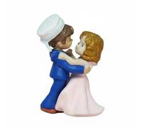 Chosertory Bambola Figurina Miniatura Personaggio Statuetta Accessorio Plastica Folklore Giapponese Serie Classica Artigianato in Accurato Adatta per Esposizione Vetrina, Bacio Marinaio
