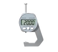 Chosertory Calibro di Spessore Digitale Misuratore Spessimetro Strumento Elettronico Tester Display Ampio Azzeramento Rapido Conversione Unità Struttura Solida, 0-20mm, Testa Appuntita