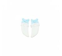 Chosertory Calze per Bambole Calzini per Bambola Calzature per Bambole Gambaletti per Bambola Accessorio in Tessuto Resistente Che Non Danneggia Le Giunture, Blue Bow