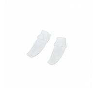 Chosertory Calze per Bambole Calzini per Bambola Calzature per Bambole Gambaletti per Bambola Accessorio in Tessuto Resistente Che Non Danneggia Le Giunture, 3CM Lace Edge