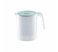 Chosertory Caraffa per Bevande Multiuso con Coperchio Rimovibile in Polipropilene Senza BPA Resistente al Caldo E al Freddo Adatta a Servizio di Iced Succhi per Feste, Blu, S