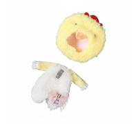 Chosertory Completo per Bambola Abito Vestito Costume Accessori Outfit in Tessuto a Tema Animali per Bambole OB11 1/12 14cm Adatto a Cambio Outfit Esposizione, Pollo Carino
