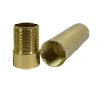 Chosertory Connettore per Ombrellone Patio Manicotto Riparazione in Alluminio Adattatore per Asta Giunto per Tettuccio Canopy Struttura Solida Facilita Installaz, 38mm