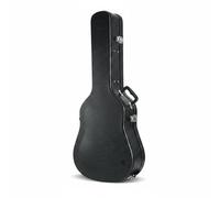 Chosertory Custodia Chitarra Classica Custodia, Custodia Rigida Per Chitarra 40/41 Pollici, PU, Esterno Nero, Interno Rosso, Con Maniglia