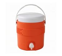 Chosertory Dispenser per Bevande Isolato Contenitore Termico Secchio Termico Caraffa Barattolo Isolante con Rubinetto per Versare Senza Sollevare in PP per, Array, Arancione