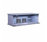 Chosertory Espositore Modello Parcheggio 1 64 Diorama Vetrina Custodia Antipolvere Scena Magazzino Realistico Materiale PVC Acrilico Adatto per Collezione Auto, Magazzino N. 39