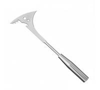 Chosertory Estirpatore Manuale Estrattore Diserbo Spatola Giardino Gancio Acciaio Inox Manico Antiscivolo Strumento per Rimozione Erbacce Pulizia Patios Giardini Cortili, Multi-function Knife