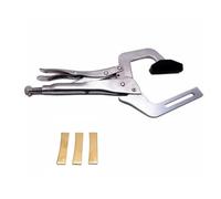 Chosertory Fret Insertion Device Pressa Tasti Chitarra Utensile Manuale Strumento di Liuteria in Acciaio con Supporto Imbottito Leva a Sgancio E Inserti