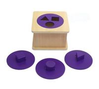 Chosertory Giocattolo Pedagogico Tattile, Stile B | Gioco di Smistamento di Forme, senza Schermo, per Aula Scolastica, Bambini da 3 a 6 Anni