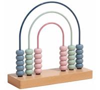 Chosertory Gioco con Perle in Legno Abaco Contanumeri Contapassi Cornice di Conteggio Glide Perle Tracce Multiple Sviluppo Motricità Fine Coordinazione Occhio