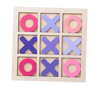 Chosertory Gioco da Tavolo Croci, Giochi per Famiglie, Rompicapo Intelligente per Il Tempo Libero, Giocattolo da Tavolo per Adulti per Il Soggiorno, Rosa