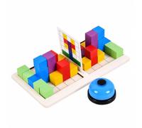 Chosertory Gioco da Tavolo in Legno Multigiocatore |, Rompicapo, per Scuola Infanzia, Bambini