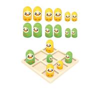 Chosertory Gioco da Tavolo Toe Game: Un Classico Gioco di Ragionamento per Tutta La Famiglia, Che Il Pensiero Logico E L'azione Sia nei Bambi, Anatra