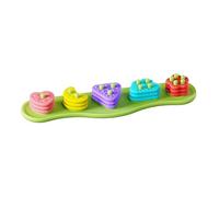 Chosertory Gioco Impilabile per L'ordinamento Dei Colori, Portatile, Puzzle di Abbinamento Dei Colori
