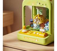Chosertory Gioco Prendi Peluche Bambini Gioco Gru Afferra Macchina Artiglio Macchinina Arcade con Peluche Gettoni in Plastica Compatta Stimola Coordinazione E