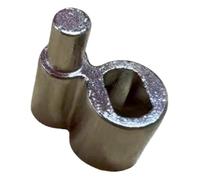 Chosertory Kit di Accessori per Valvole Rotore Trombone per La Riparazione di Strumenti a Fiato, Parte Centrale, Rotazione Facile, Lega Anti-zinco, Montaggio, Sinistra