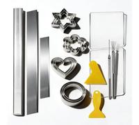 Chosertory Kit in Acciaio Inox Attrezzi Pratici Strumenti per Scuola