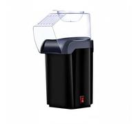 Chosertory Macchina Popcorn Elettrica Popper per Popcorn a Circolazione d'Aria con Copertura Multifunzionale E Piedini Antiscivolo Adatta per Snack Fitness Intrattenimento Domestico, Nero, Spina EU