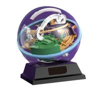 Chosertory Maze Ball Puzzle Sfera 3D Stimolatore Intelligenza Gioco Educativo Esercizio Abilità Motrici Manuali in Materiale PP Adatto per Bambini, 100 Livelli, S