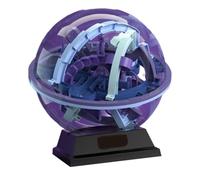 Chosertory Maze Ball Puzzle Sfera 3D Stimolatore Intelligenza Gioco Educativo Esercizio Abilità Motrici Manuali in Materiale PP Adatto per Bambini, 158 Livelli, M