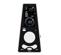 Chosertory Metronomo Elettronico Digitale Metronomo Portatile Mini con Schermo Pulsanti Battito Voce Struttura Leggera Ricaricabile con Manuale Adatto per Studio Domestico Lezioni Musica, Nero