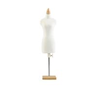 Chosertory Mini Sarto/manichino da per Bambole, Supporto per Busto, Manichino Femminile per Sartoria per Decorazione di Scene, Casa delle Bambole, Base Quadrata da 33 cm