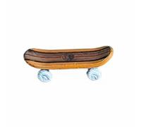 Chosertory Mini Tavola da Skate con Dettagli di Ruote E Assale per Collezione di Accessori in 1 a 64 Adatto per Composizione di Scena Stradale E Vetrina con Personaggi, Marrone