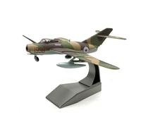 Chosertory Modello Aereo Caccia Storico Modellino Aeromodello Miniatura in Lega Robusta con Carrelli Rifiniti E Marcature Stampate con Supporto Rettangolare per