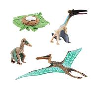 Chosertory Modello Realistico del Ciclo Vitale dei Dinosauri, Giocattolo Educativo per L'apprendimento Precoce, Sussidi Didattici, Statuetta del Ciclo di Cre, Pterosauro 81,1 g