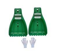 Chosertory Pale per Foglie di Grandi Dimensioni, Rastrelli a Mano, Rastrelli a Uncino, Ergonomici, Leggeri, Raccoglitori di Foglie, Scope per Foglie per La