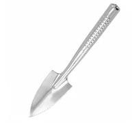 Chosertory Paletta da Giardinaggio Paletta Manuale Trapiantatore Zappetta Coltivatrice in Acciaio Inox Compatto per Trapianti Diserbo Allentare Terreno Punta, 1 PEZZO