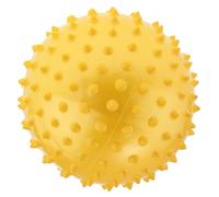 Chosertory Palla Rimbalzante con Nodi, Palla Sensoriale, Palla Da Massaggio, Palla con Punte, Leggera, in PVC, Adatta a Bambini, Neonati, Bomboniere, Piscina, Us, Giallo