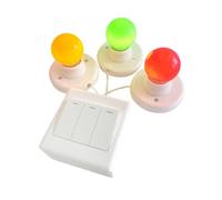 Chosertory Pannello Attività con Interruttore, Abilità di Base, Pannello Luminoso Sensoriale a LED per L'apprendimento Precoce di Bambini E Bambine.