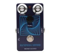 Chosertory Pedale Riverbero Chitarra Effetti Reverb Mini con Controlli Attack Depth Dwell Circuito True Scocca in Metallo Led Rosso Alimentatore 9V Adatto per Esibizioni Registrazioni Sala Prove